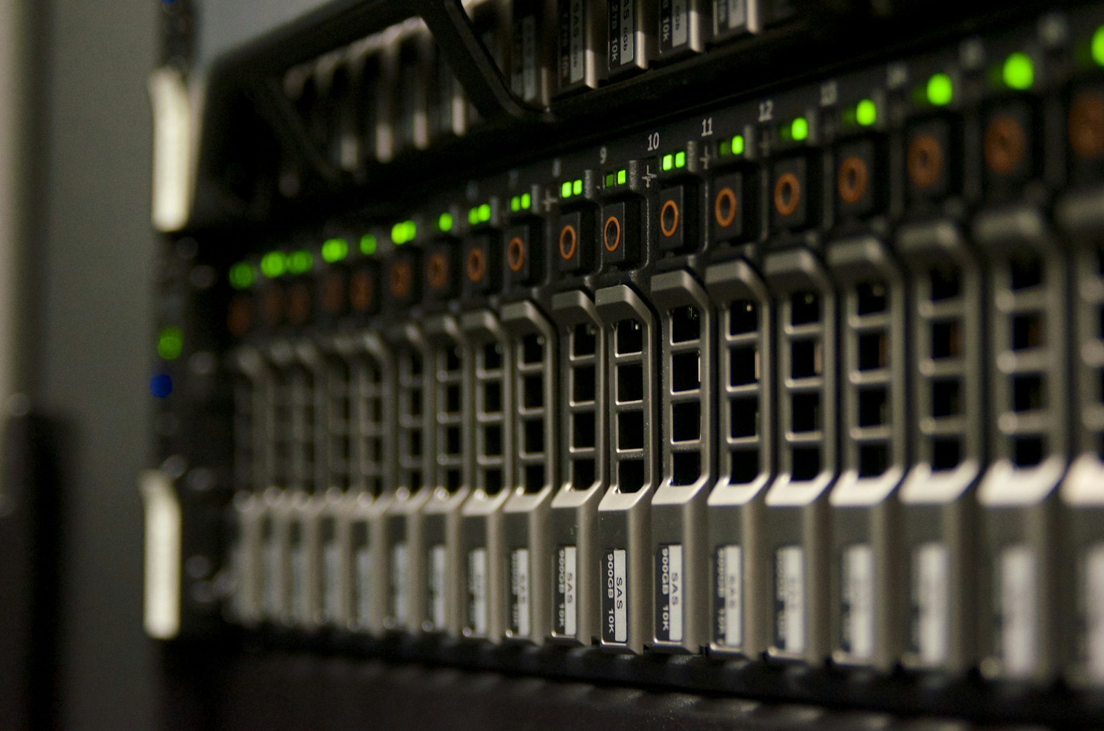 Illustrative server rack photograph by Domaintechnik on Unsplash; not an MCR Tech deployment