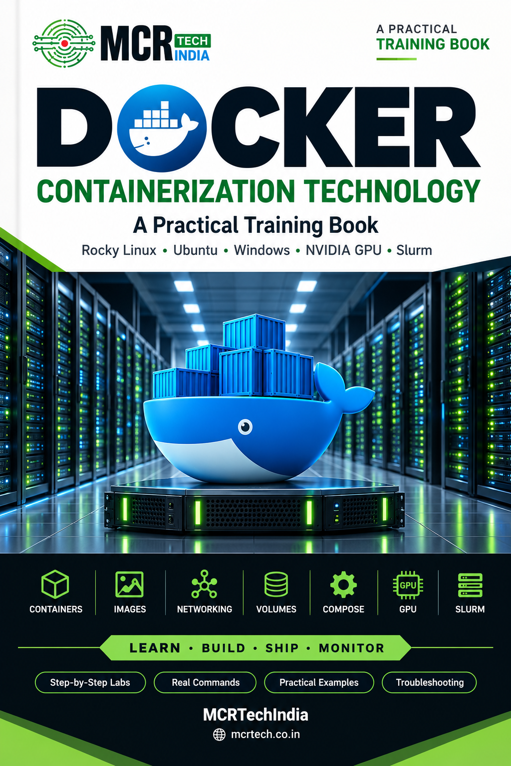 Cover of Docker Containerization Technology: Practical Training Guide & PDF Book